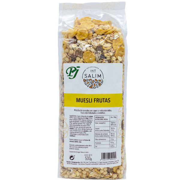Muesli De Frutas 500Gr - Intsalim