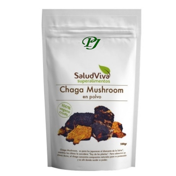 Chaga Mushroom Polvo 100Gr - Saludviva