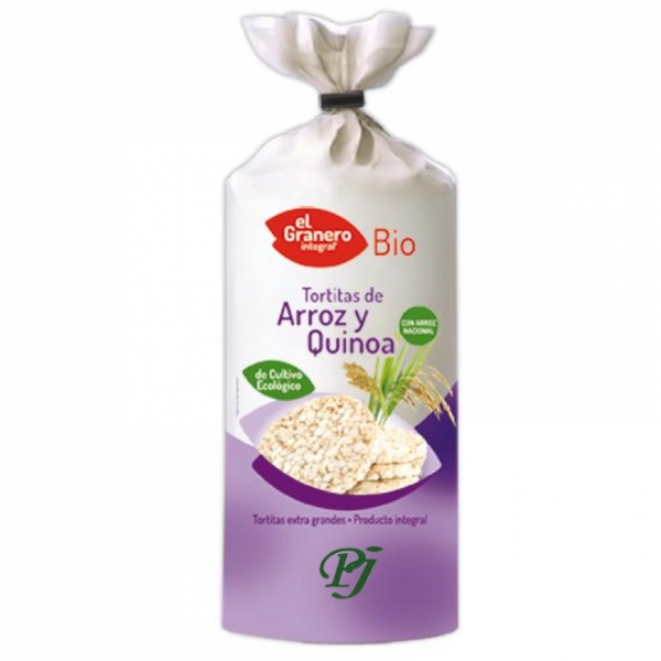 Tortitas Arroz Quinoa Bio 120Gr - El Granero
