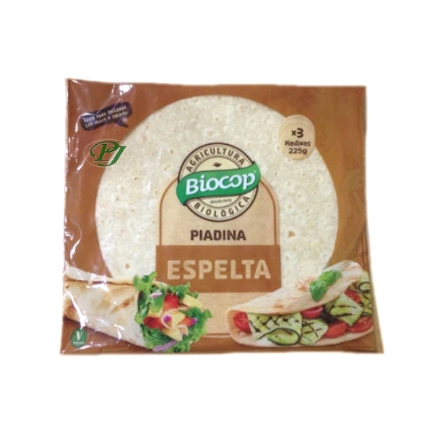 Piadina Espelta 3 Unidades 225 G. - Biocop