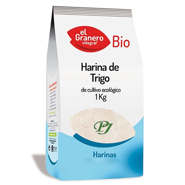 Harina Trigo Blanca Bio 1Kg - El Granero