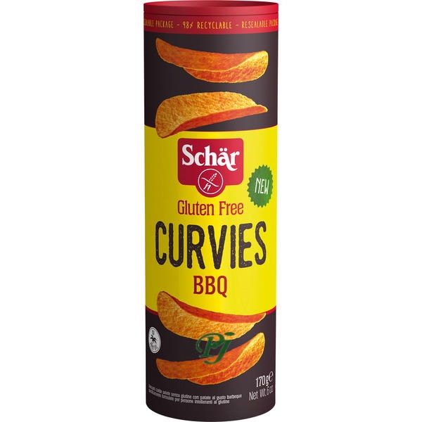 Patatas Curvies Bbq 170Gr - Schar