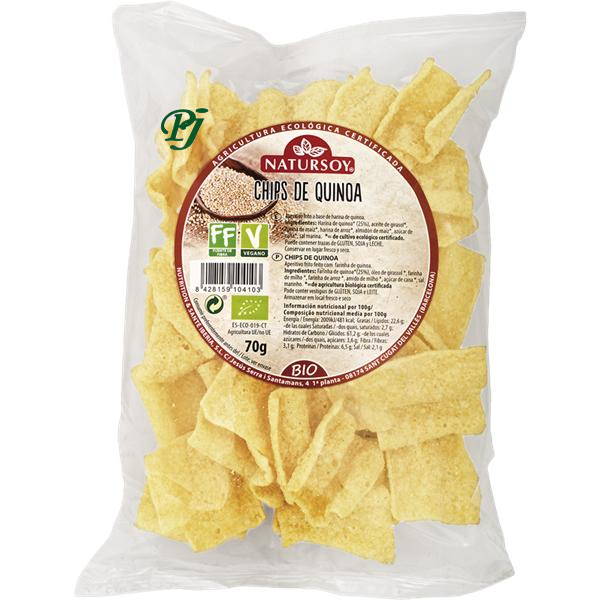 Chips De Quinoa 70Gr - Natursoy