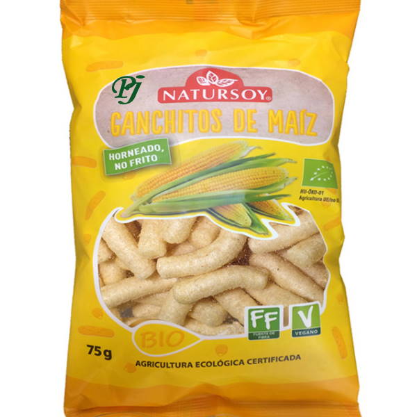 Ganchitos De Maiz 75Gr - Natursoy