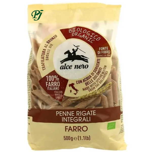 Macarrones Espelta Integrales 500Gr - Alce Nero