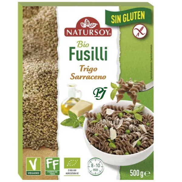 Fusilli Trigo Sarraceno 500Gr - Natursoy