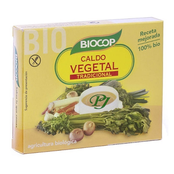 Caldo Vegetal Cubitos 6X11 G. - Biocop