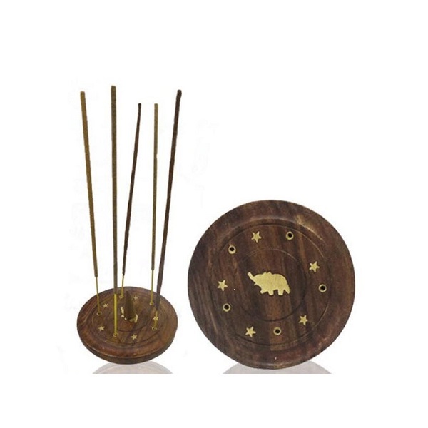 Incensario Madera Plato Surtido