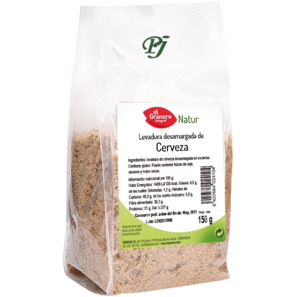 Levadura De Cerveza 150Gr Desamargada - El Granero