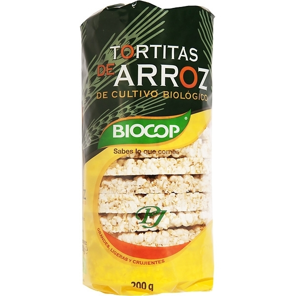 Tortitas Arroz Con Sal 200 G. - Biocop