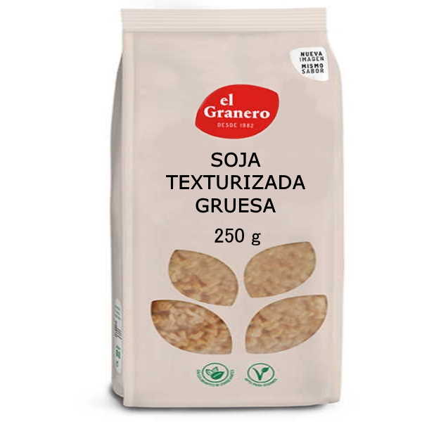 Soja Texturizada Gruesa 250Gr - El Granero