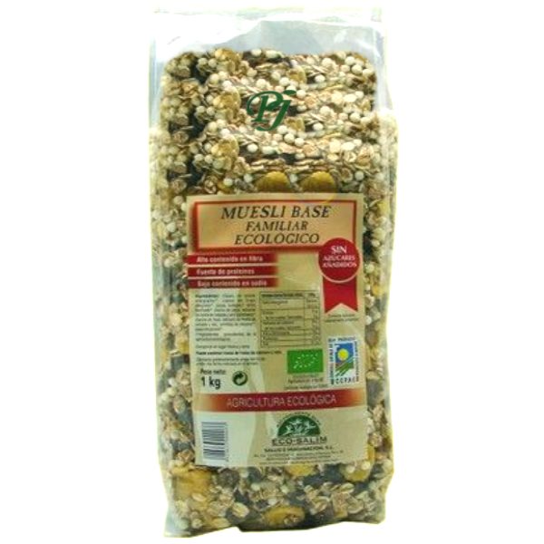 Muesli Base Familiar Ecologico 1Kg - Intsalim