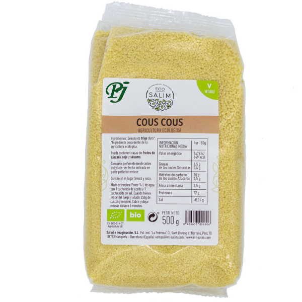 Cous-Cous Trigo 500Gr Eco - Intsalim