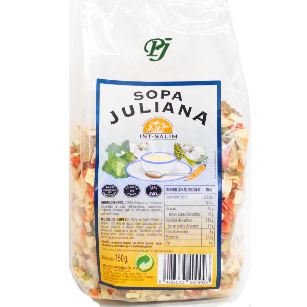 Sopa Juliana 150Gr - Intsalim