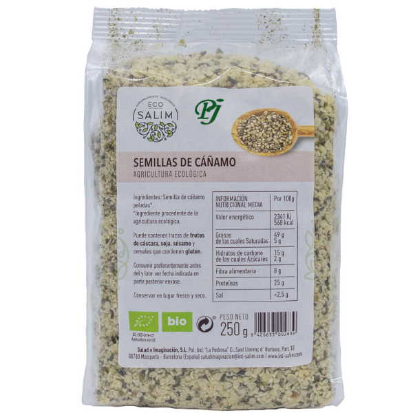 Semillas Cañamo 250Gr Eco - Intsalim