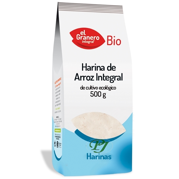 Harina De Arroz Integral Bio 500Gr - El Granero