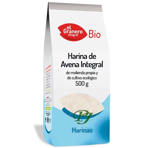 Harina Avena Integral 500Gr Bio - El Granero