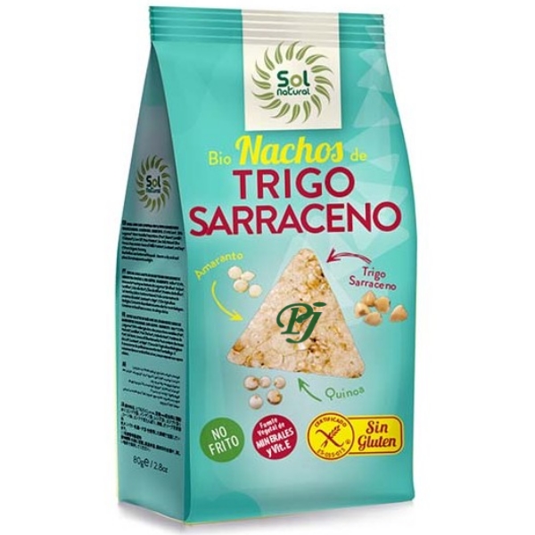 Nachos De Trigo Sarraceno 80Gr - Solnatural