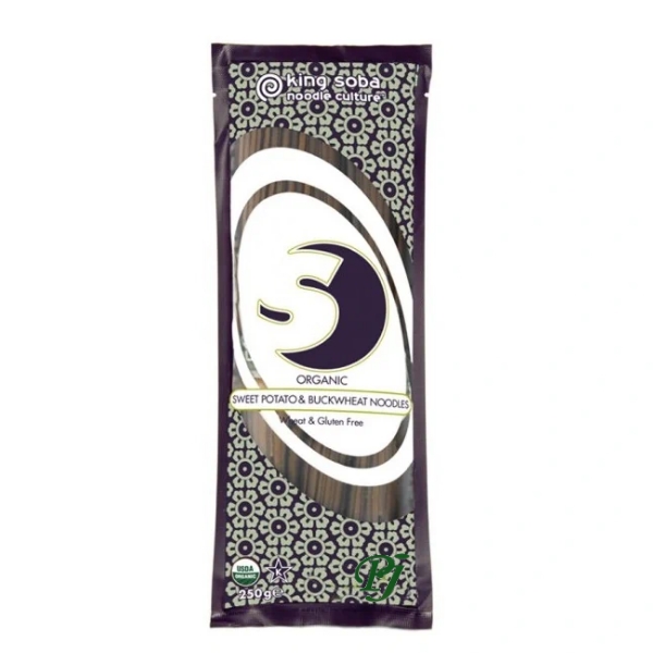 Pasta Trigo Sarraceno Y Batata Bio Sin Gluten 250Gr - King Soba