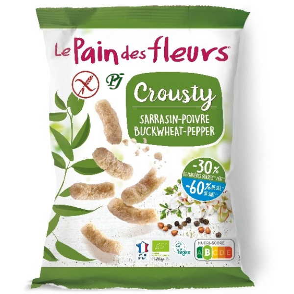 Ganchito Crousty Trigo Sarraceno Pimienta 75 G. - Le Pain De Fleurs