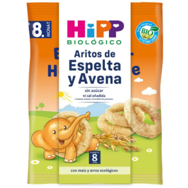 Aritos De Espelta Y Avena Bio 30Gr - Hipp