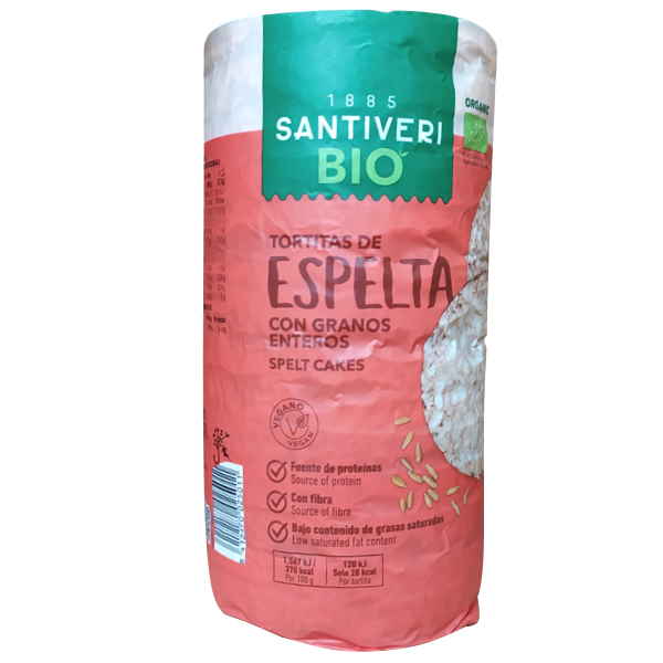 Tortitas Espelta Bio 100Gr - Santiveri