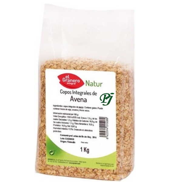 Copos Avena Grueso Integral 1000Gr - El Granero