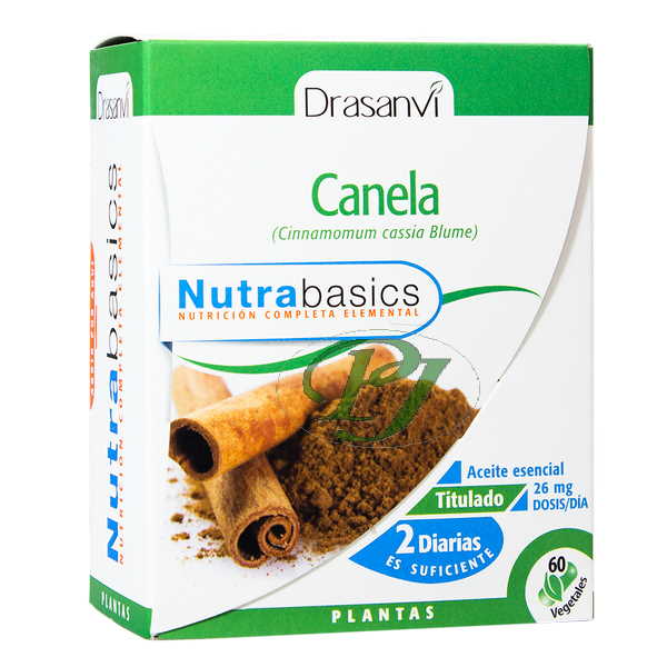 Canela 60 Capsulas Vegetales - Drasanvi
