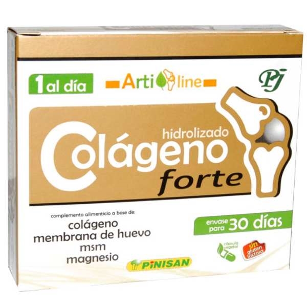 Colageno Forte Hidrolizado 30 Cápsulas - Pinisan