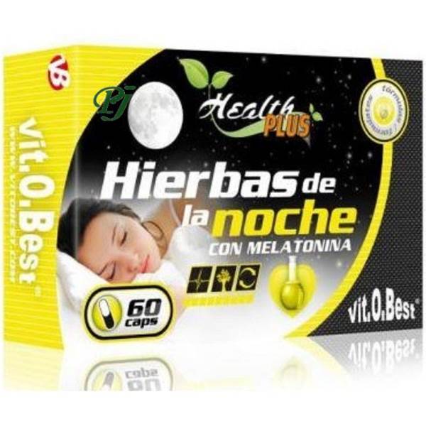Hierbas De La Noche Melatonina 60 Cápsulas - VitoBest