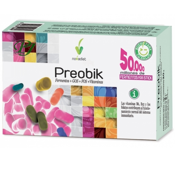 Preobik Sticks 10X2Gr - Novadiet