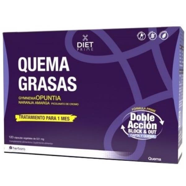 Quemagrasas 120 Capsulas Diet Prime - Herbora