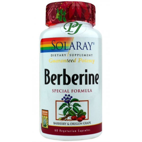 Berberina 60 Cápsulas - Solaray
