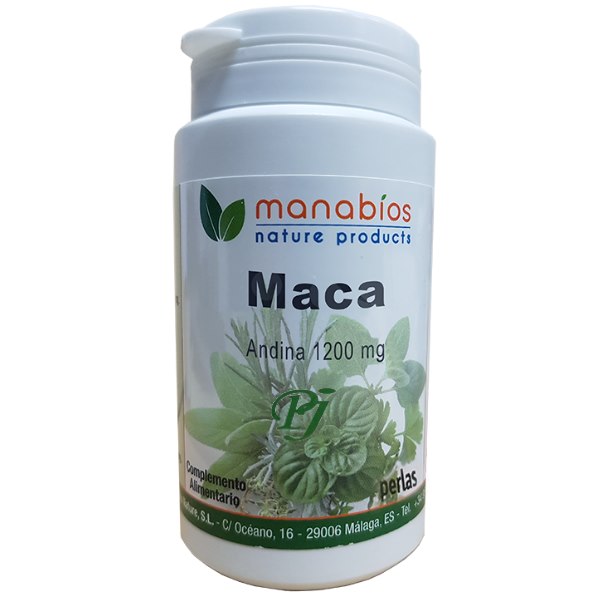 Maca Hbc 90 Capsulas 1800Mg -  Manabios