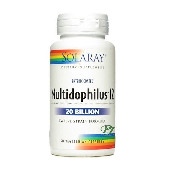 Multidophilus 20 Billion 50 Cápsulas - Solaray