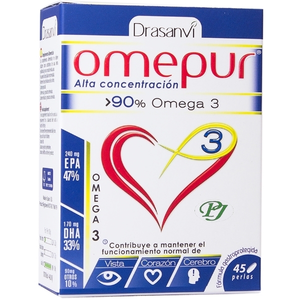 Omepur 90% Omega 3 45 Perlas - Drasanvi