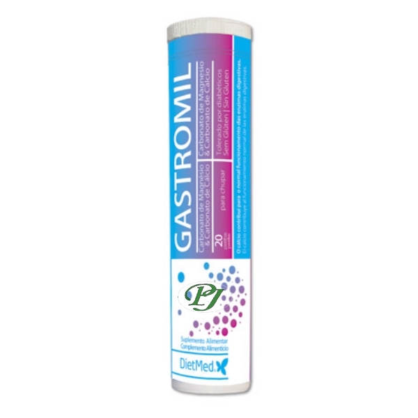 Gastromil 20 Pastillas Efervescente - Dietmed