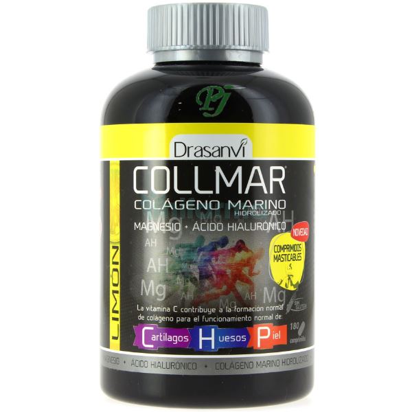 Collmar Colageno Masticable Limon 180 Comprimidos - Drasanvi