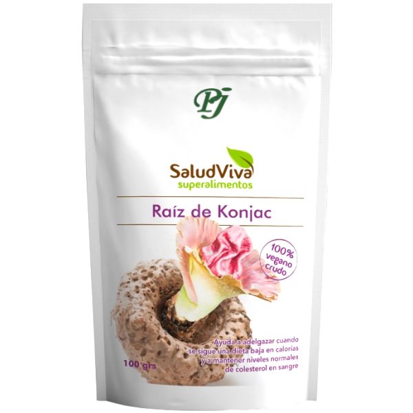 Raiz De Konjac 100Gr - Saludviva