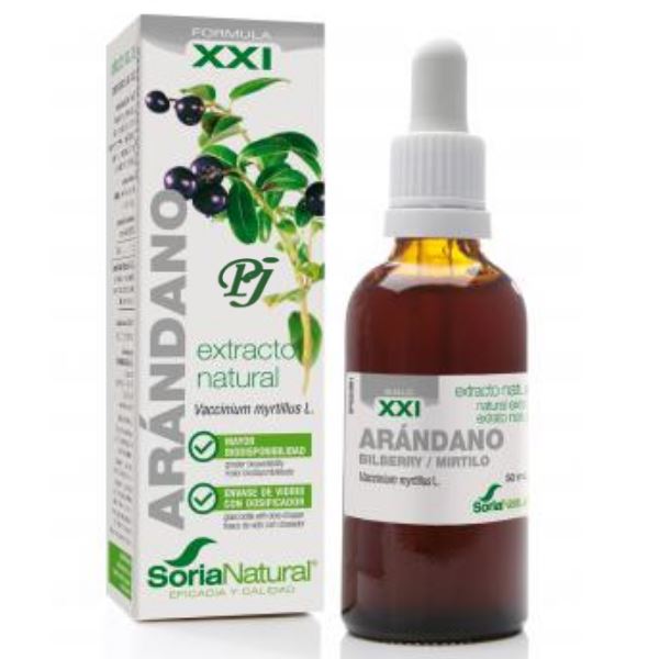 Extracto Arandano 50Ml Formula Xxi - Soria Natural
