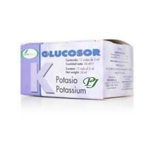 Potasio 28 Ampollas Glucosor - Soria Natural