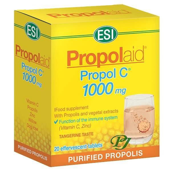 Propoleo C 1000 Mg. Efervescente 20 Comprimidos - Esi