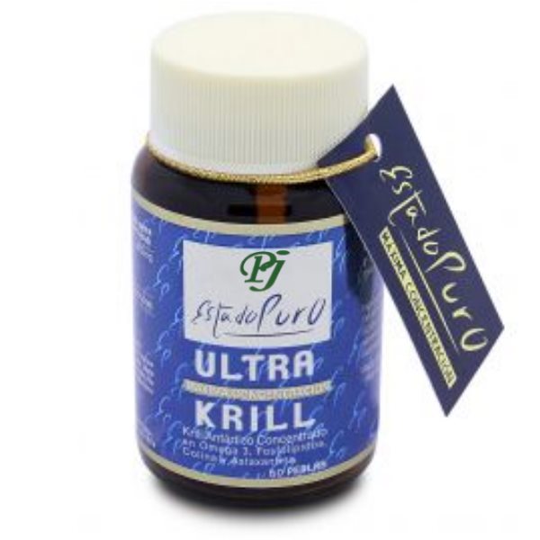 Ultra  Krill Estado Puro 60 Perlas - Tongil