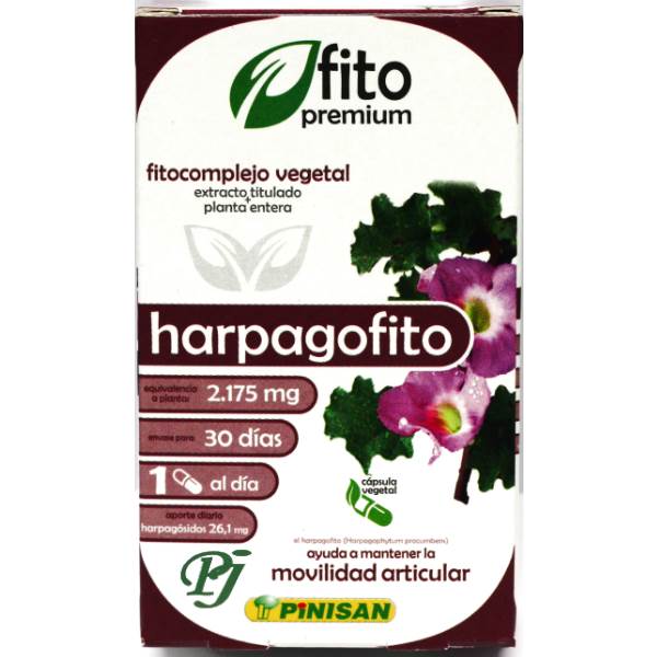 Fito Premium Harpagofito 30 Cápsulas - Pinisan
