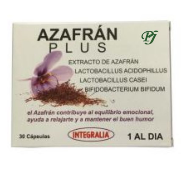 Azafran Plus 30 Capsulas - Integralia