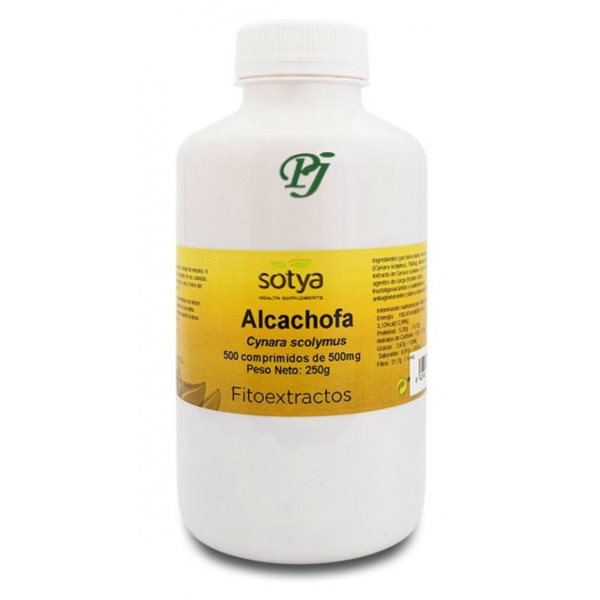 Alcachofa 500 Comprimidos 500Mg - Sotya