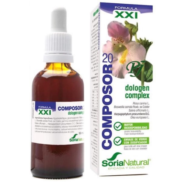 Composor 20 50Ml Formula Xxi Dologen - Soria Natural