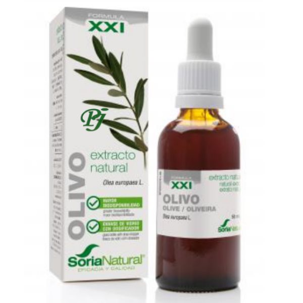 Extracto Olivo 50Ml Formula Xxi - Soria Natural