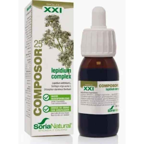 Composor 25 50Ml Formula Xxi Lepidium Complex - Soria Natural