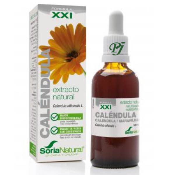 Extracto Calendula 50Ml Formula Xxi - Soria Natural